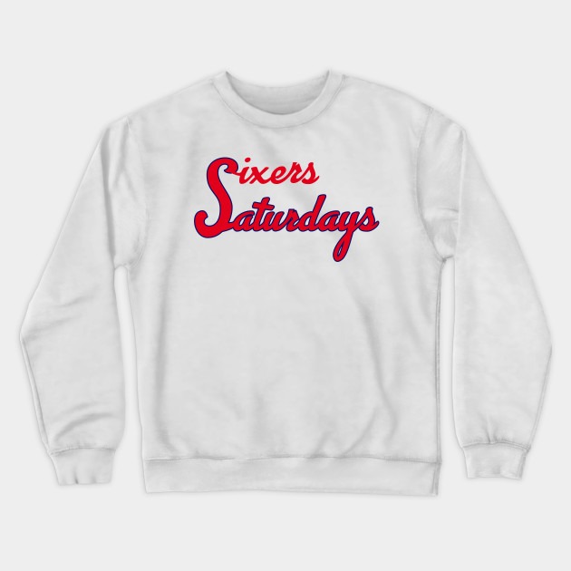 sixers crewneck sweatshirt