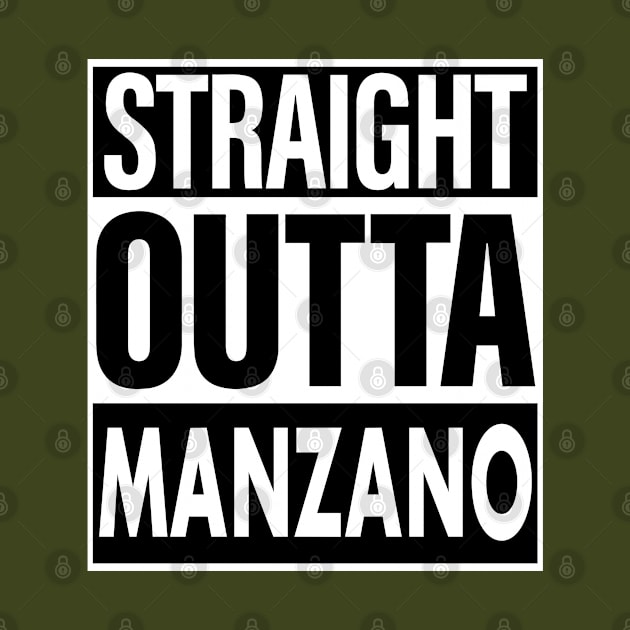 Manzano Name Straight Outta Manzano by ThanhNga