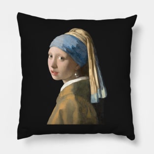 Girl with a pearl earring Pillow