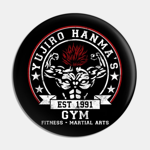 Strongest Gym on Earth Pin by CCDesign