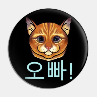 Cute oppa cat Pin