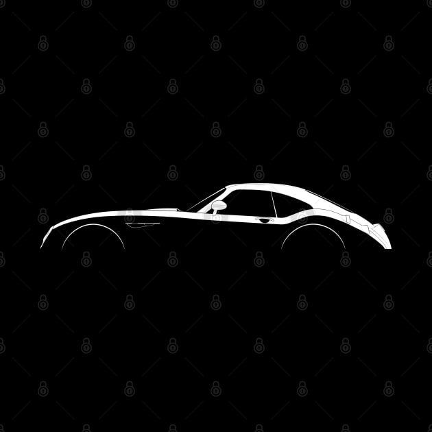 Wiesmann GT MF4 Silhouette by Car-Silhouettes