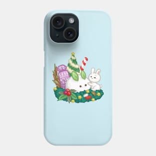 Bunny Christmas Snow Phone Case