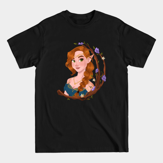 Discover Mystic Elf Girl - Elf - T-Shirt