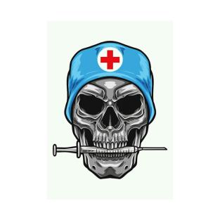 Skull nurse T-Shirt