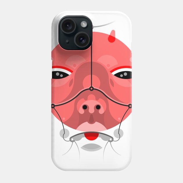 RoboGeisha Phone Case by Pufahl