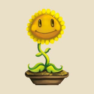 plants vs zombies: sunflower T-Shirt