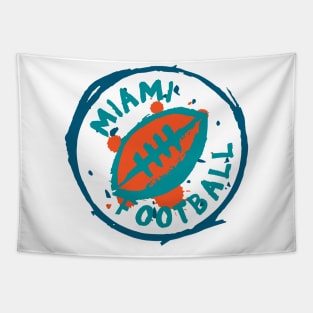 Miami  Football 02 Tapestry