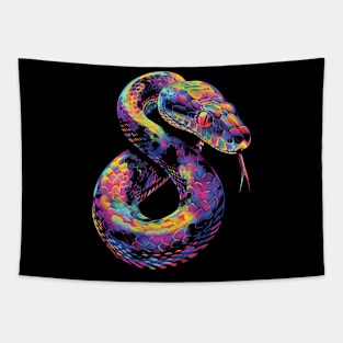 Ball Python Snake Pop Art Tapestry