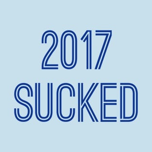 2017 Sucked (Royal Text) T-Shirt