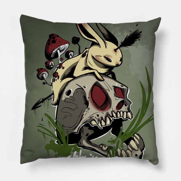 Woodlands Pillow by Klumbsykay