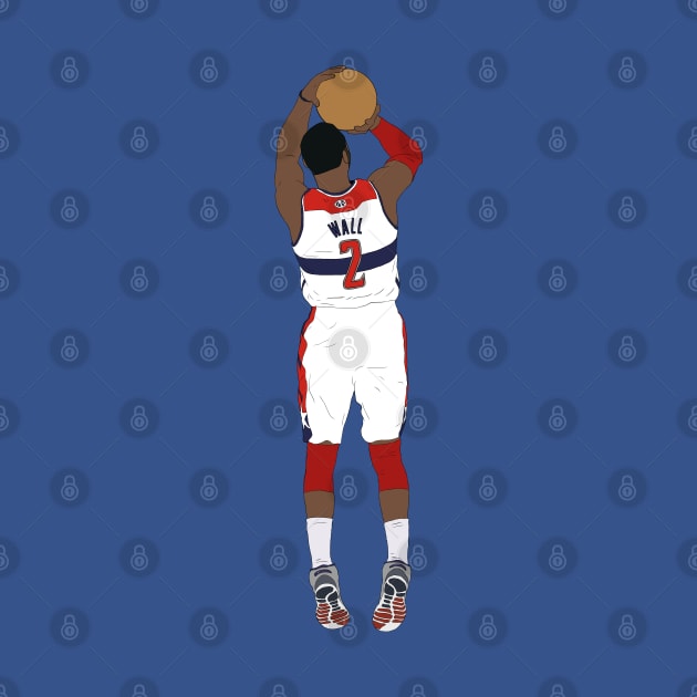 John Wall Jumpshot by rattraptees