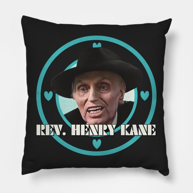 Reverend Henry Kane / Love Boat Pillow by darklordpug