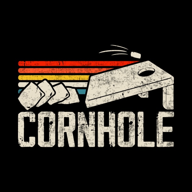 Cornhole Player Vintage by Visual Vibes