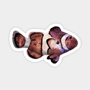 Galaxy Clown Fish Magnet