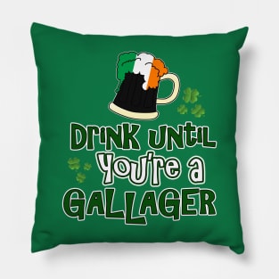 Funny St Patricks Day Shirt Pillow