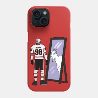 Connor Bedard Mirror GOAT Phone Case