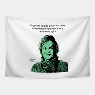 Annie Laurie Gaylor Women's Rights Tapestry