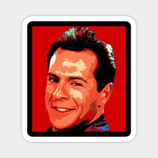 bruce willis Magnet