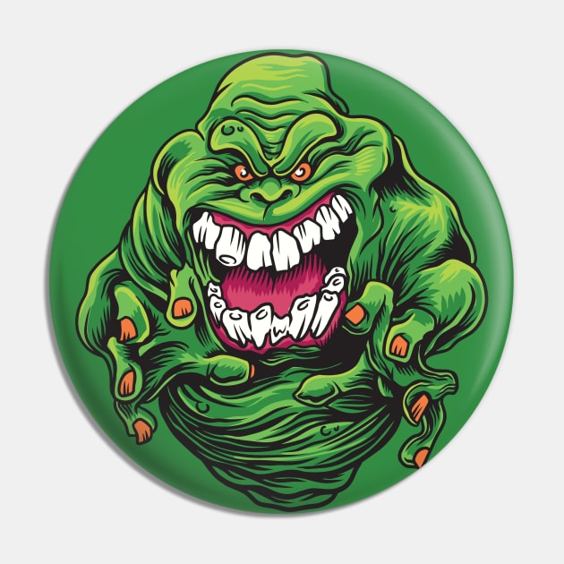 Green Ghost Pin by machmigo