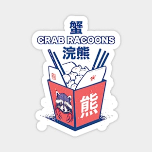 Crab Racoons Magnet