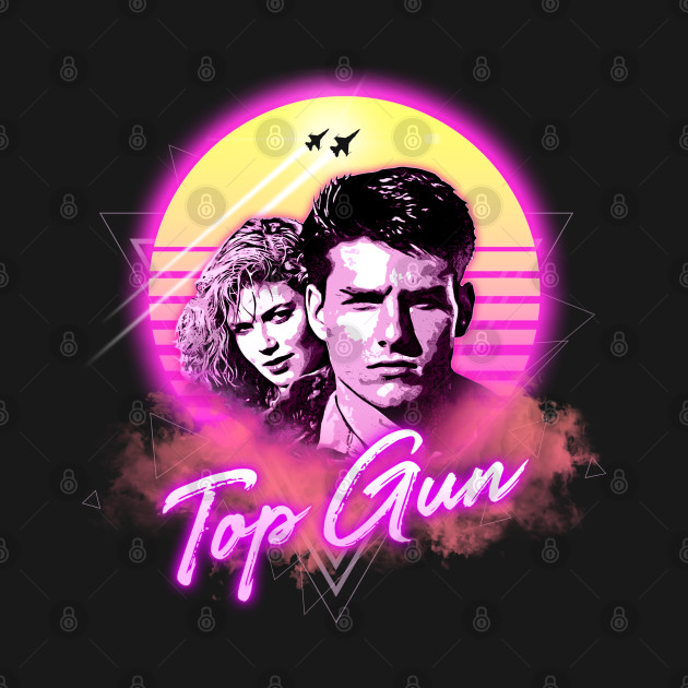 Discover Top Gun 80's Retro - Top Gun - T-Shirt