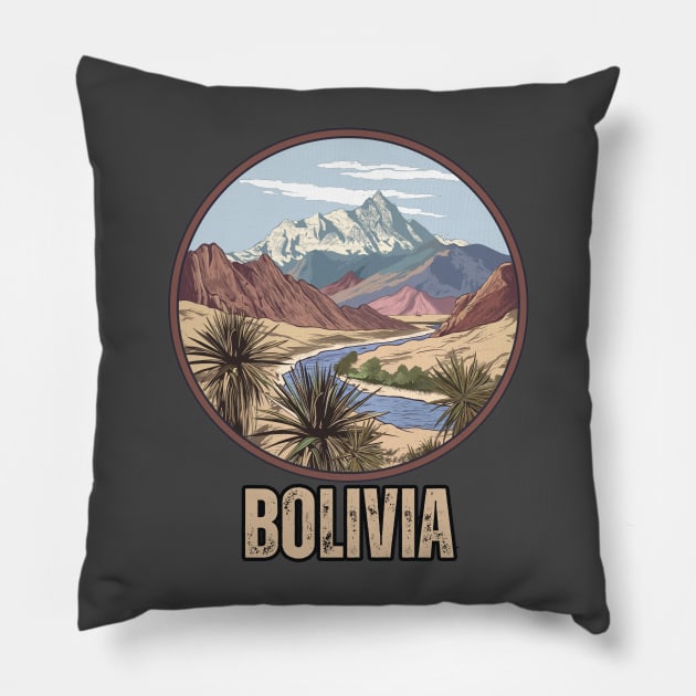 Bolivia Pillow by Mary_Momerwids