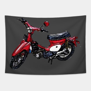 Old Bike Tapestry