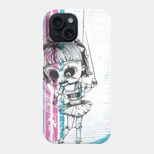 Creepy Puppet Girl Phone Case