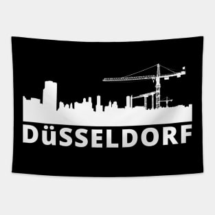 Dusseldorf Skyline | Germany Tapestry