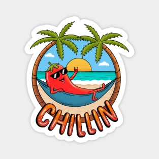 Chillin Vacation Magnet