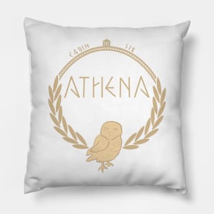 Cabin Six: Athena! Pillow