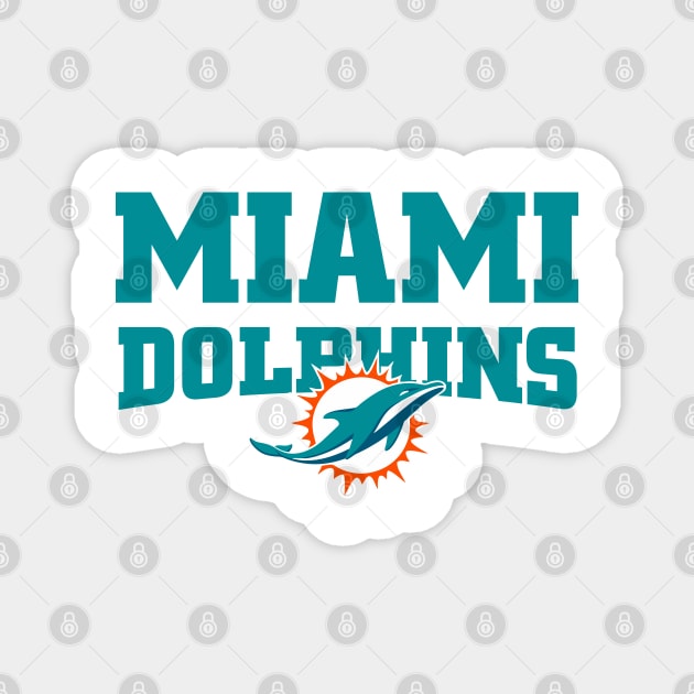 MIAMI DOLPHINS Magnet by Aldyz