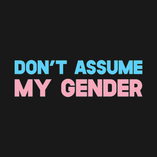 Don't Assume My Gender T-Shirt