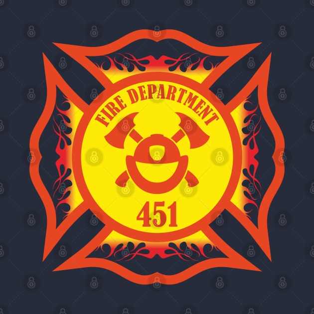 Fire Department 451 by Dreamteebox