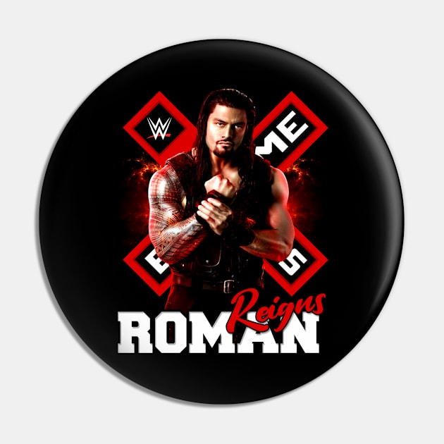 WWE - Reigus Roman Pin by Purwoceng