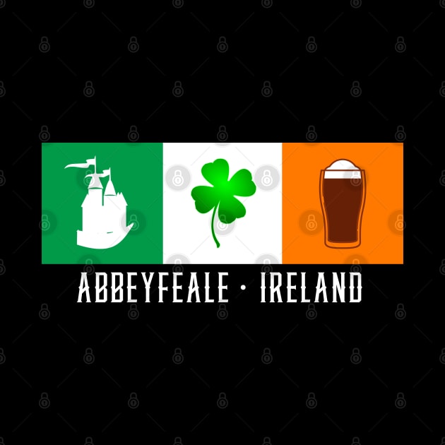 Abbeyfeale Ireland, Gaelic - Irish Flag by Eire