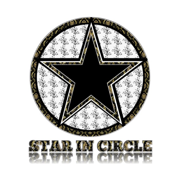 Star in circle by Adiba design