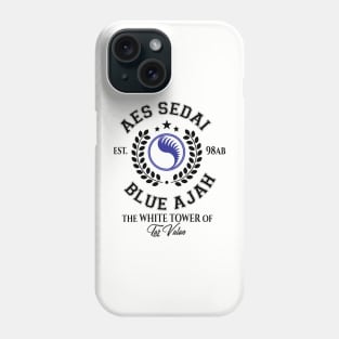 eas sedai of the blue ajah tar valon white tower Phone Case