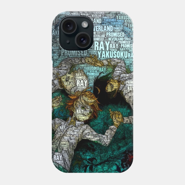 Emma x Ray x Norman | The Promised Neverland Phone Case by QShiro