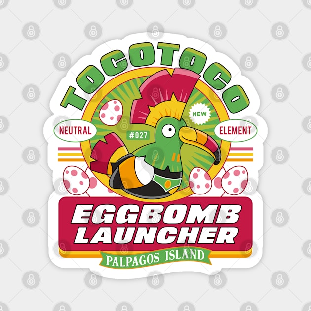 Tocotoco Weird Eggs Magnet by Lagelantee