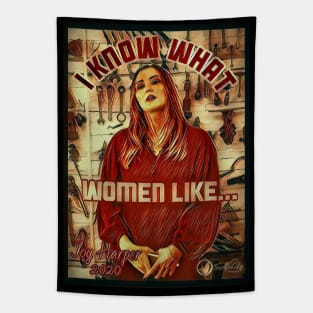 Joy Knows What Women Like... Tapestry