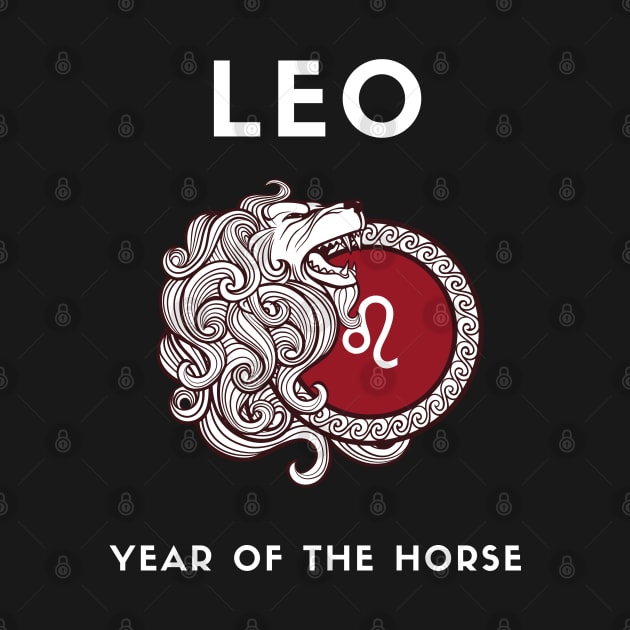 LEO / Year of the HORSE by KadyMageInk