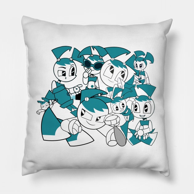 Jenny Wakeman Pillow by thebeatgoStupid