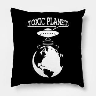 Toxic Planet - Climate Change Pillow