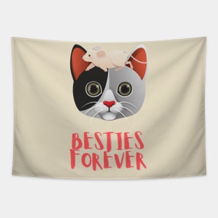 BESTIES FOREVER Tapestry