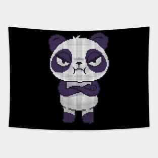 Pixel Panda - low-bit graphics - gift idea Tapestry