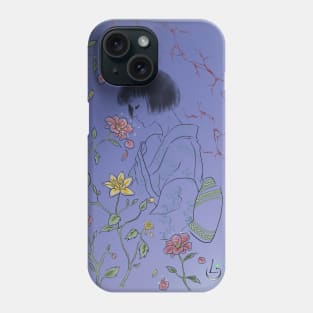 Kimono & Flowers Phone Case