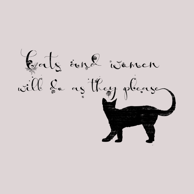 Cats and Women will do as they please by Zanephiri