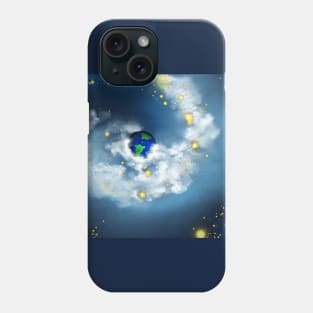 The World In His Hands Space Phone Case